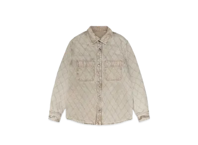 Stussy Quilted Denim Shirt "Vintage Wash"