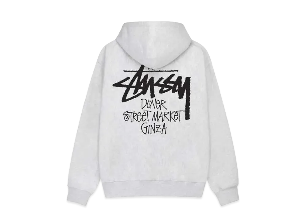 Stussy Stock Dsm Ginza Hood "Ash Heather"