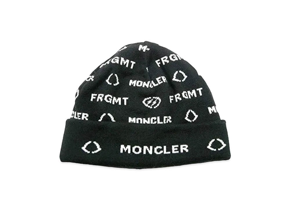 MONCLER x FRAGMENT Knit Cap "Black"