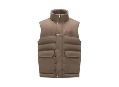 MONCLER Rance Vest "Light Brown"