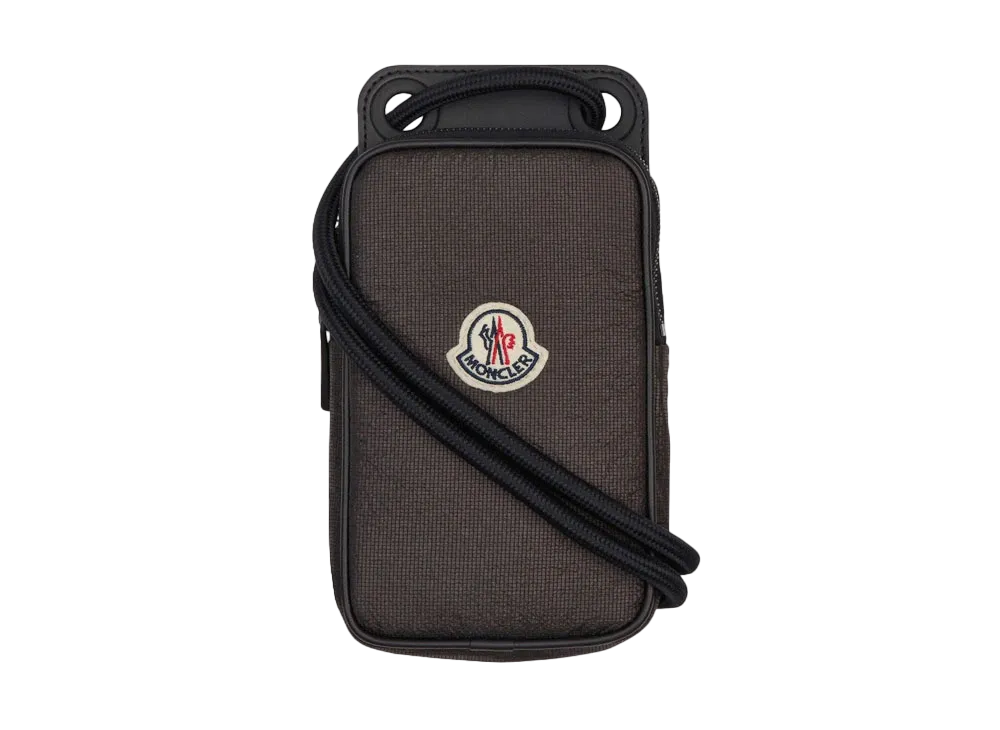 MONCLER Logo Phone Case "Brown"