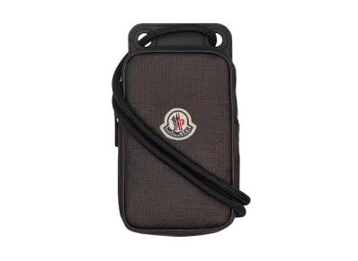 MONCLER Logo Phone Case "Brown"