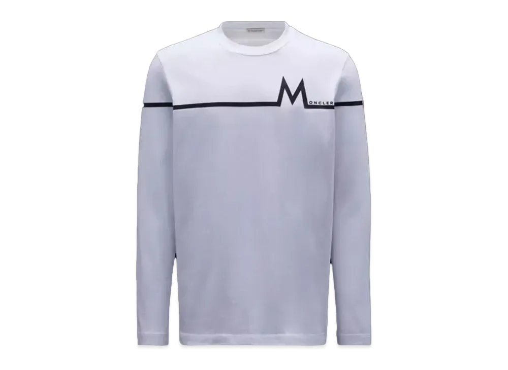 MONCLER L/S Tee "White"