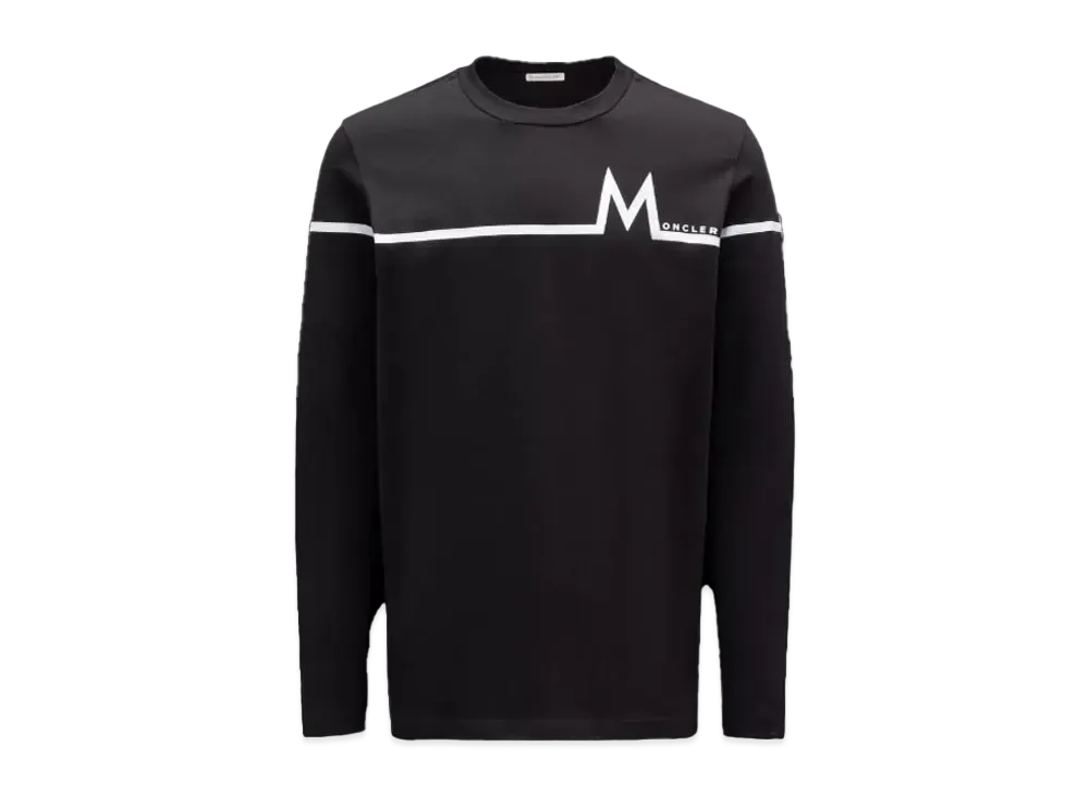 MONCLER L/S Tee "Black"