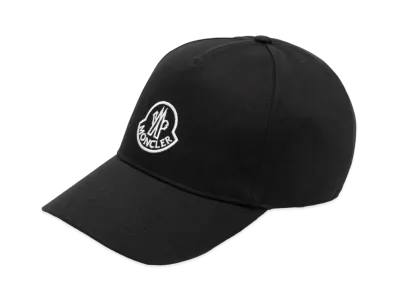 MONCLER Logo Cap "Black"