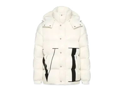 MONCLER x VALENTINO Short Down Jacket "White"