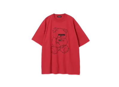 UNDERCOVER x KOSUKE KAWAMURA Cotton T-shirt "Red"