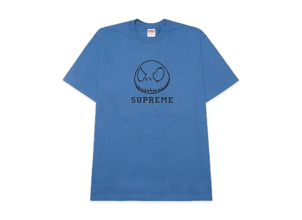 Supreme Skeleton Tee "Faded Blue"