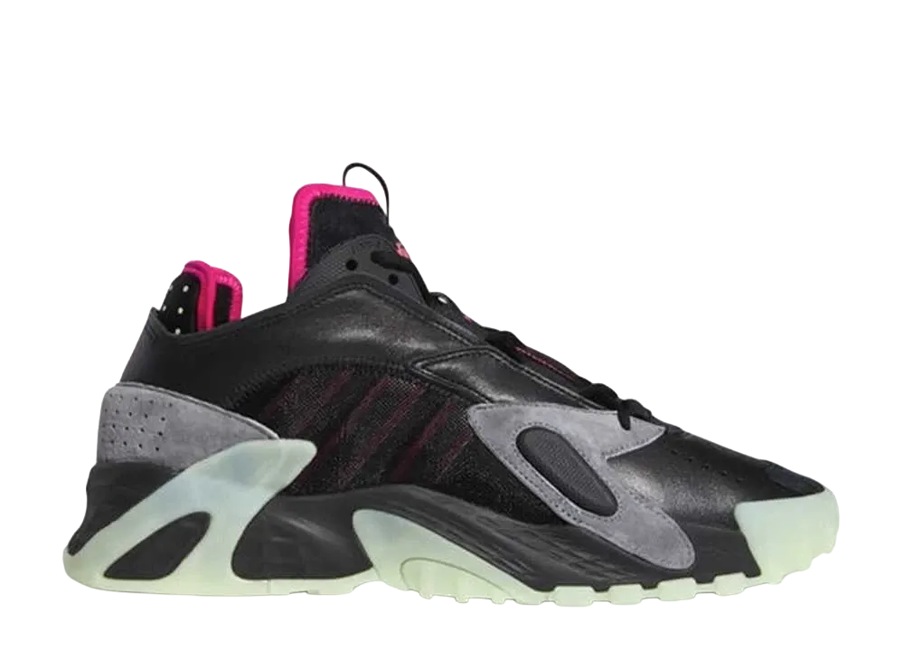 アディダス オリジナルス ストリートボール "コアブラック/グローグリーン/グレー"