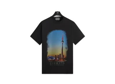Kith Toronto Skyline Vintage Tee "Black"