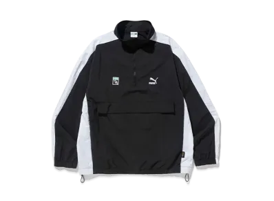 XLARGE x PUMA T7 Half Zip Woven Jacket "Black"
