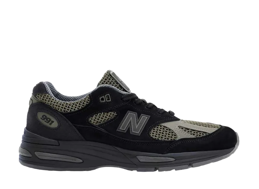 ストーンアイランド × ニューバランス 991V2 "ブラック"