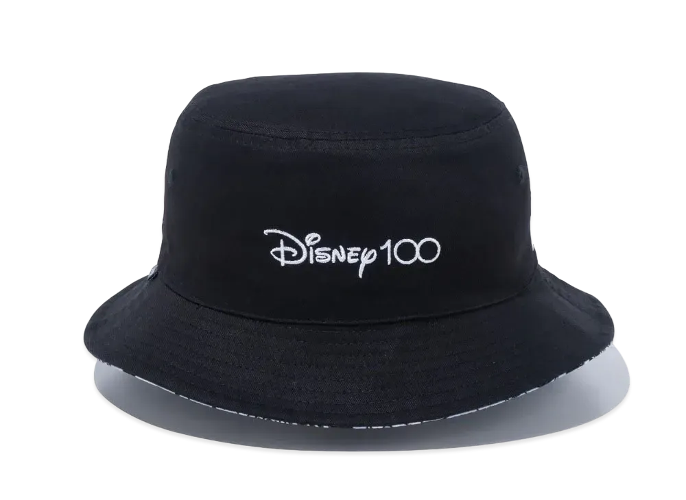 NEW ERA Bucket 01 Reversible Disney 100th Official Logo "Black"