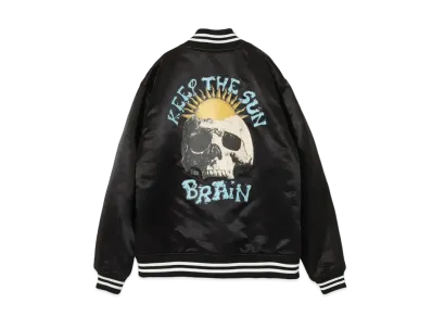 UNDERCOVER Satin Stadium Jumper "Black"