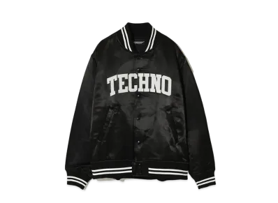 UNDERCOVER Satin Stadium Jumper "Black"