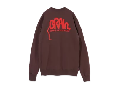 UNDERCOVER Cotton Sweat Pullover "Brown"