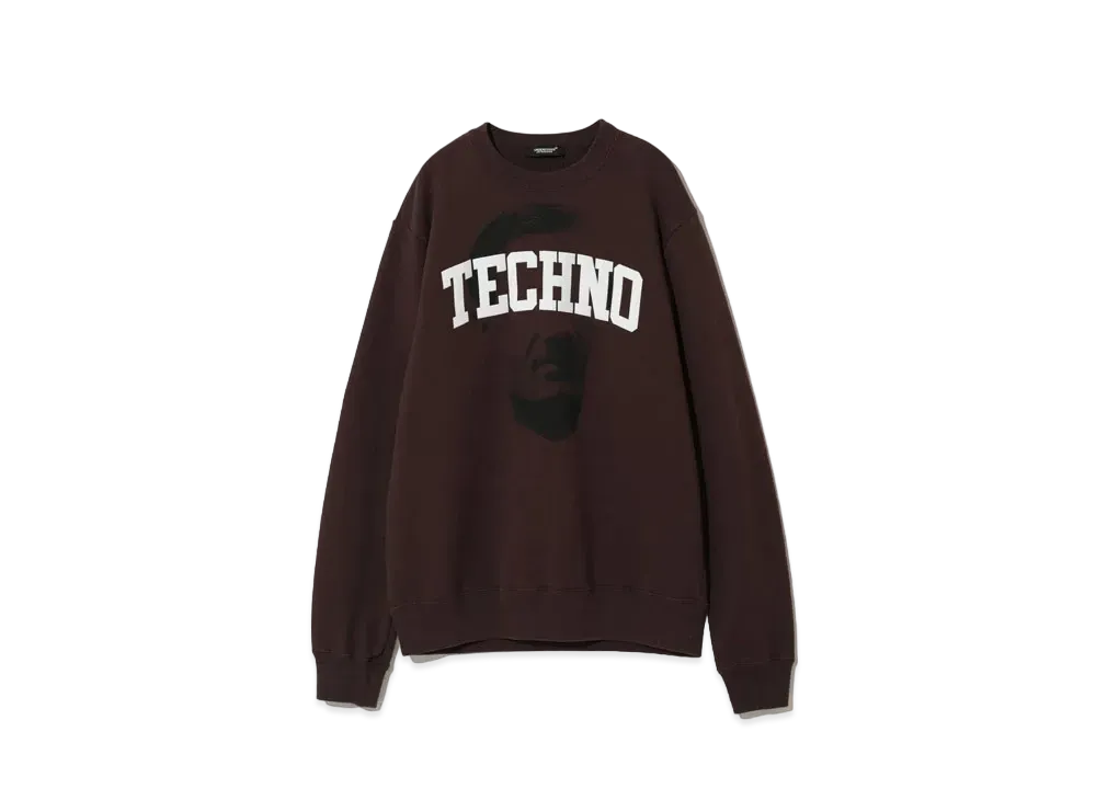 UNDERCOVER Cotton Sweat Pullover "Brown"