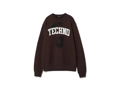 UNDERCOVER Cotton Sweat Pullover "Brown"