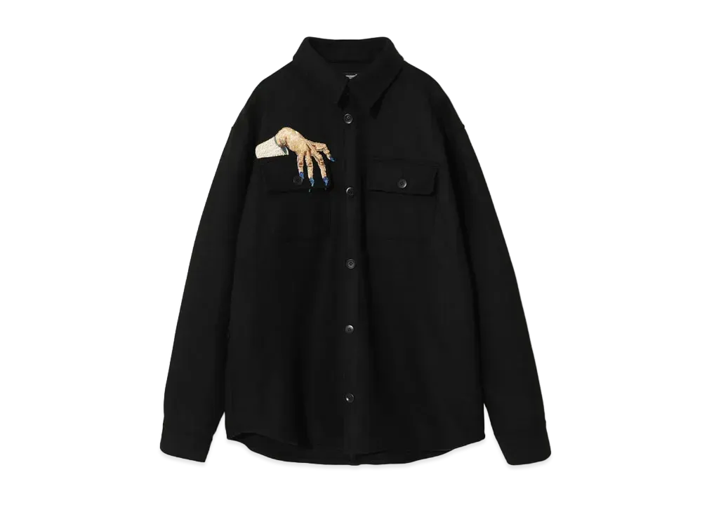 UNDERCOVER Cotton/Polyester Shirt "Black"