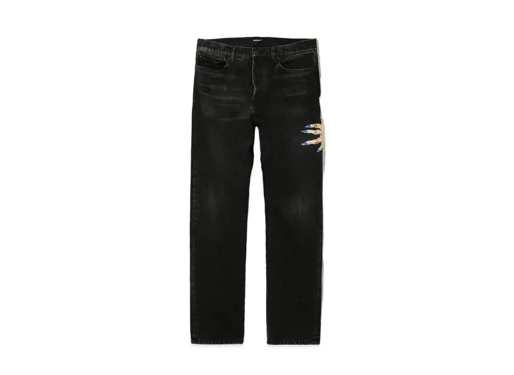 UNDERCOVER Cotton Denim Pants "Black"