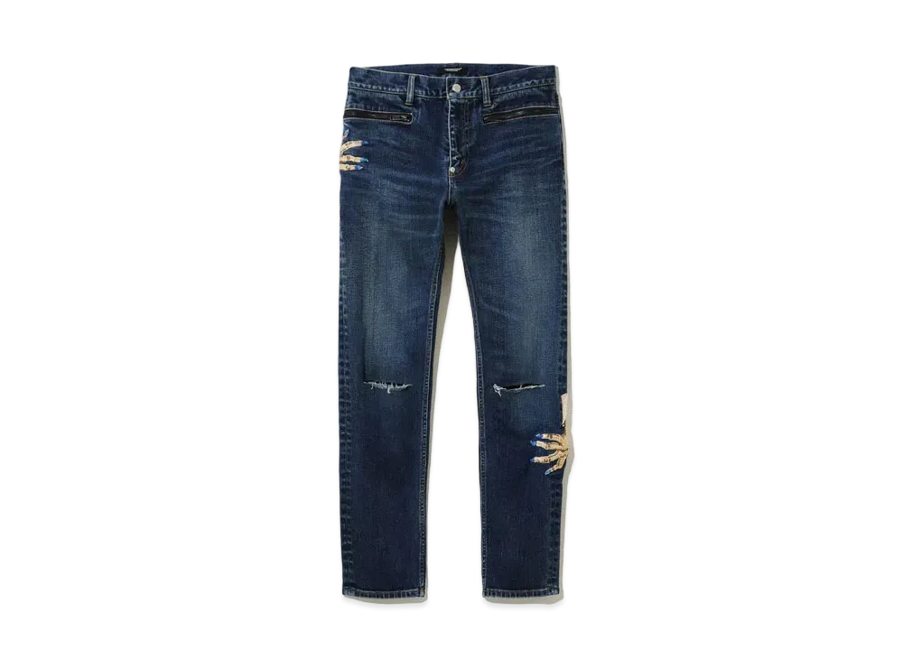 UNDERCOVER Cotton Stretch Denim Pants "Indigo"