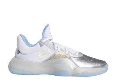 adidas D.O.N Issue 1 GCA "Light Blue/Gold Metallic/Footwear White"