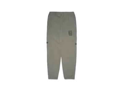 BILLIONAIRE BOYS CLUB EMBROIDERED LOGO SWITCHING NYLON PANTS "OLIVE"