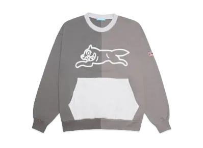 ICECREAM CRAZY COTTON SWEATSHIRT "GRAY"