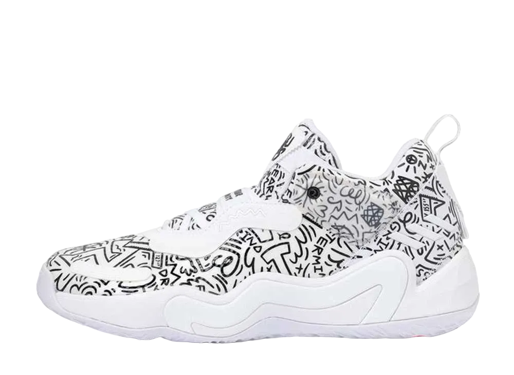 アディダス ドン イシュー3 GCA "フットウェアホワイト/コアブラック/ビビッドレッド"