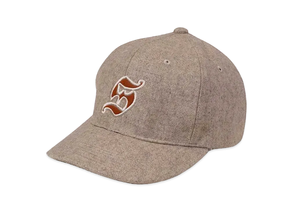 STUDIO SEVEN Melton 6P Cap "BEIGE"