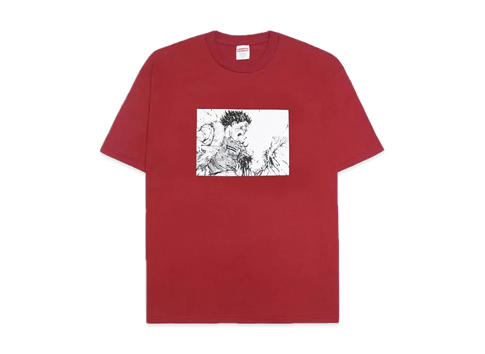 Supreme / AKIRA Arm Tee "Burgundy"