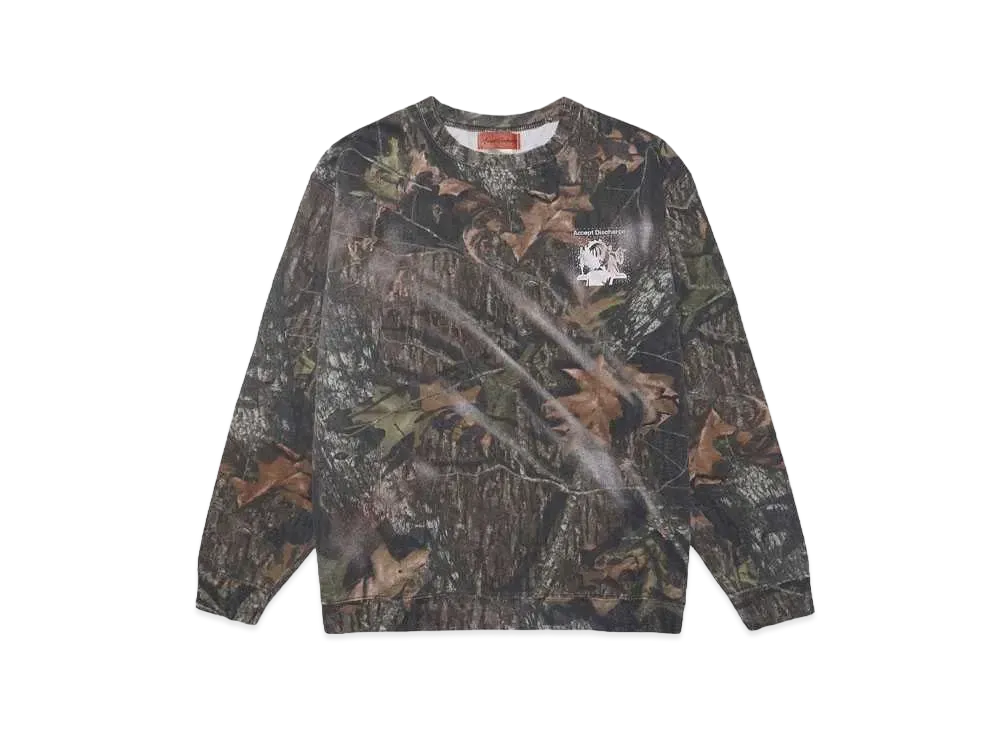 ACCEPT DISCHARGE Tree CAMOSWEAT TOPS "CAMO"