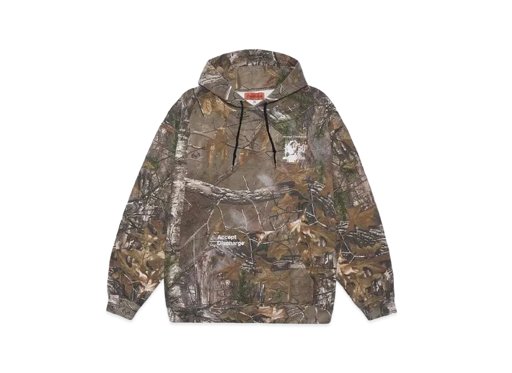 ACCEPT DISCHARGE Tree camo FoodieTops "CAMO"