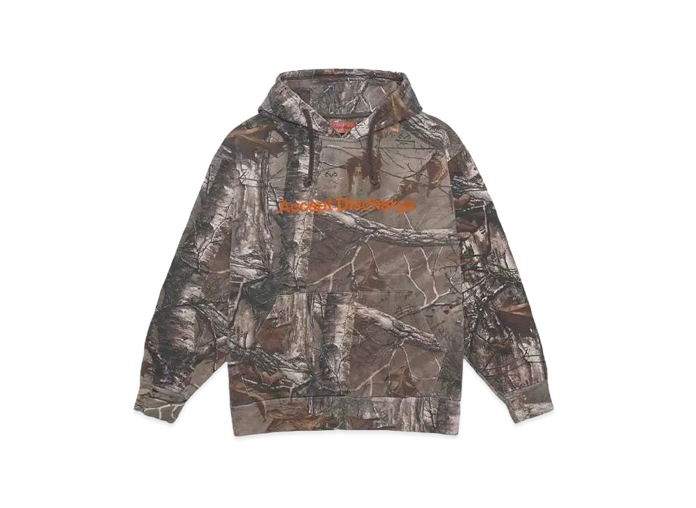ACCEPT DISCHARGE Tree camo FoodieTops "CAMO"