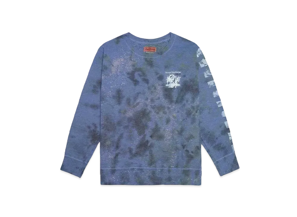 ACCEPT DISCHARGE Tie Dye Sweat "TIEDYE"