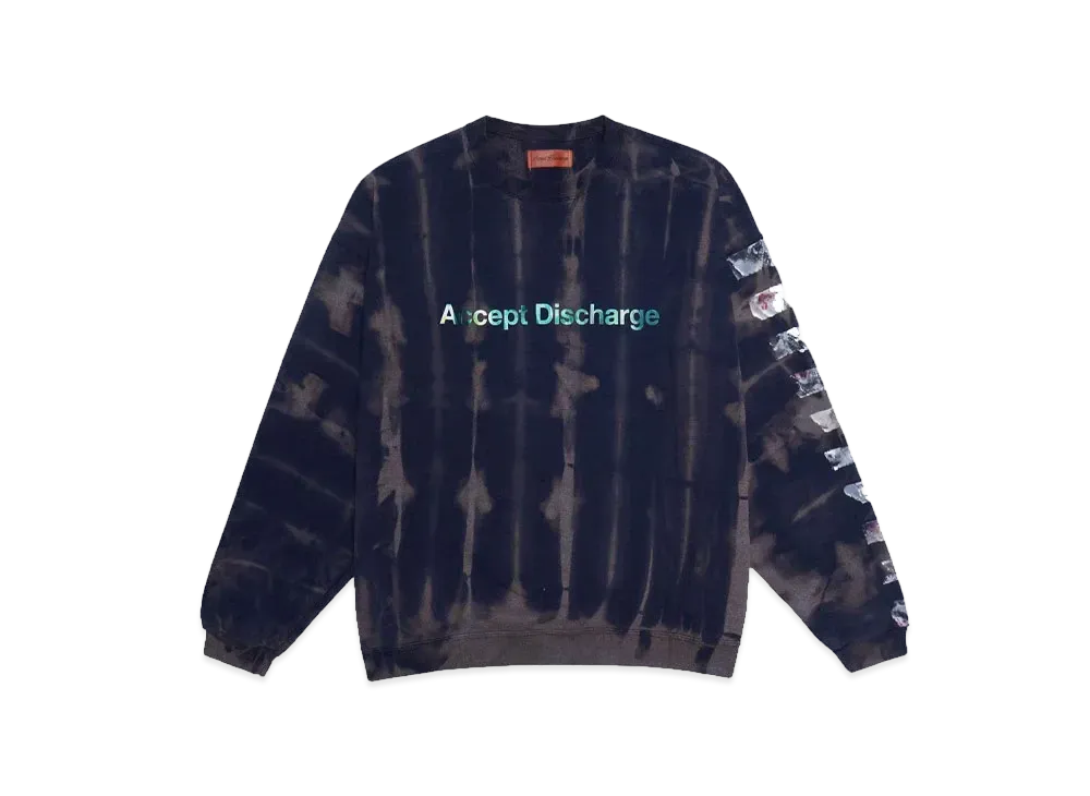 ACCEPT DISCHARGE Tie Dye Sweat "TIEDYE"