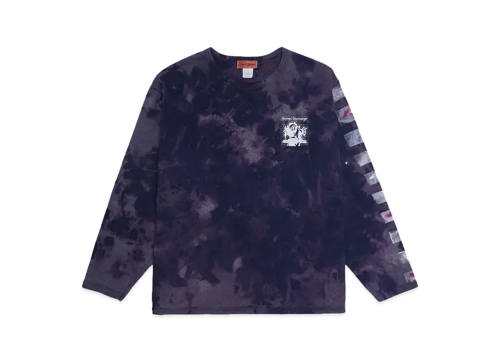 ACCEPT DISCHARGE Tie Dye Sweat "TIEDYE"