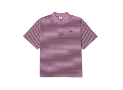 KEBOZ Border S/S Polo "Purple"