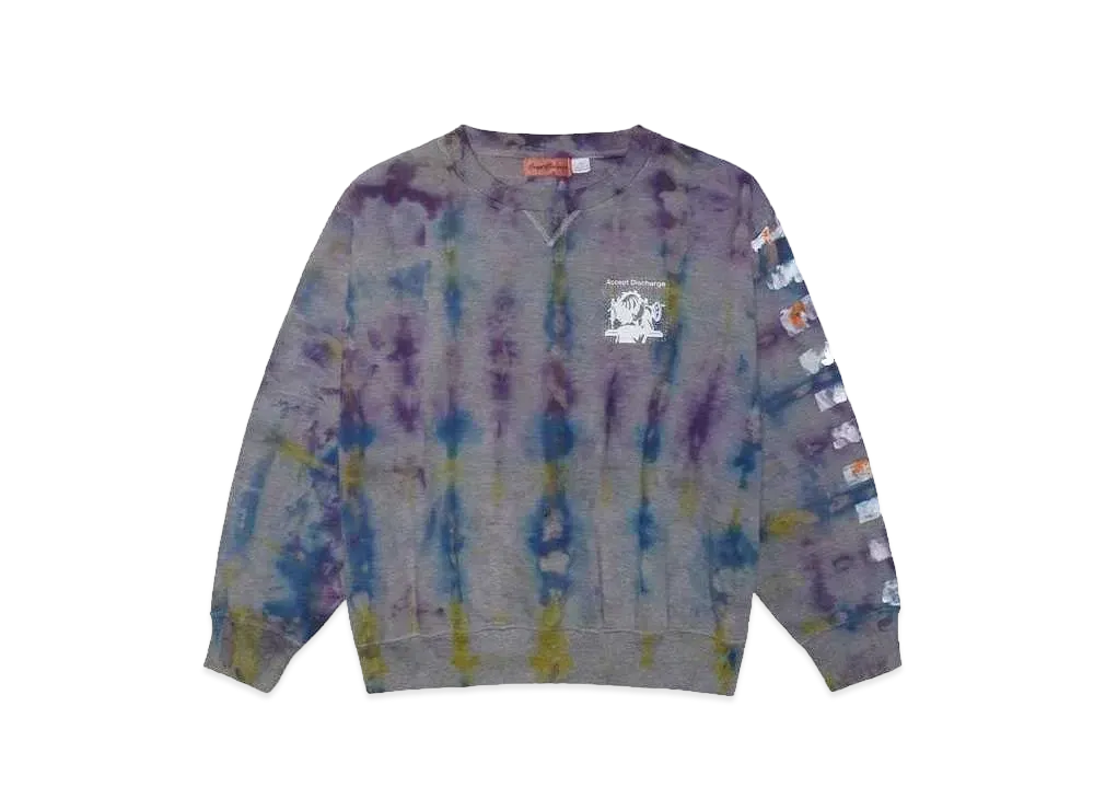 ACCEPT DISCHARGE Tie Dye Sweat "TIEDYE"