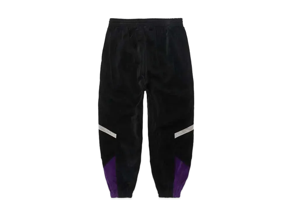WACKO MARIA Velveteen Track Pants "Black/Purple"