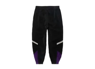 WACKO MARIA Velveteen Track Pants "Black/Purple"