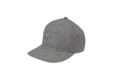 STUDIO SEVEN Melton 6P Cap "HEATHER GREY"