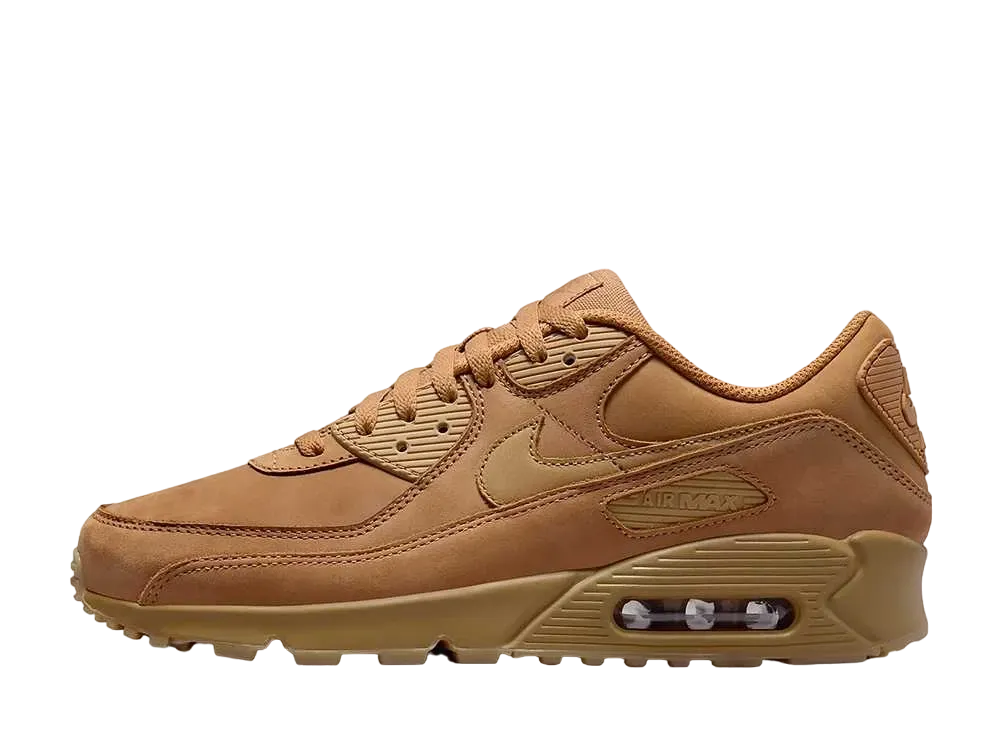 Nike Air Max 90 PRM "Flax/Gum Light Brown/Wheat"
