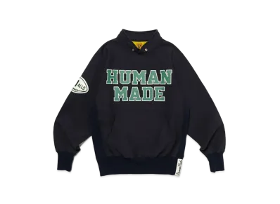 HUMAN MADE Stand Collar Sweatshirt "Navy"