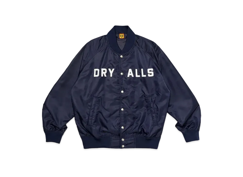 HUMAN MADE Nylon Stadium Jacket "Navy"
