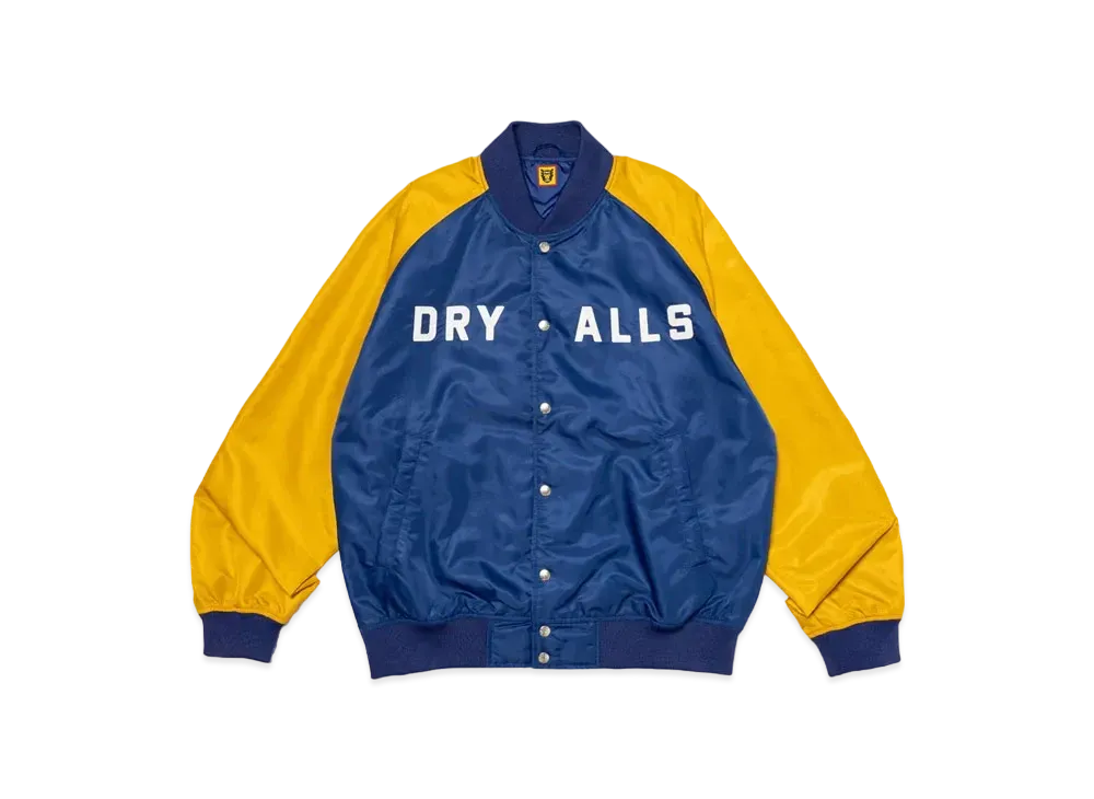 HUMAN MADE Nylon Stadium Jacket "Blue"