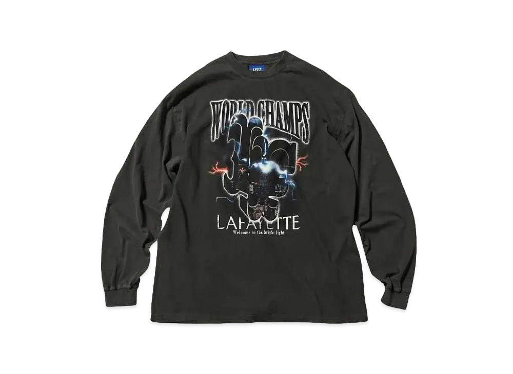 LFYT WORLD CHAMPS L/S TEE TYPE 4 -VINTAGE EDITION "VINTAGE BLACK"