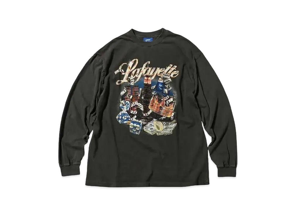 LFYT WORLD CHAMPS L/S TEE TYPE 5 -VINTAGE EDITION "VINTAGE BLACK"