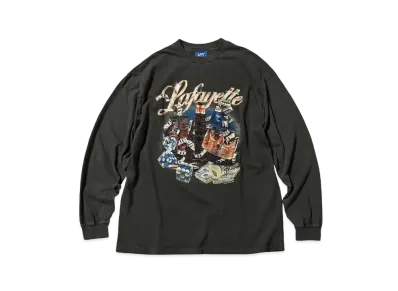 LFYT WORLD CHAMPS L/S TEE TYPE 5 -VINTAGE EDITION "VINTAGE BLACK"