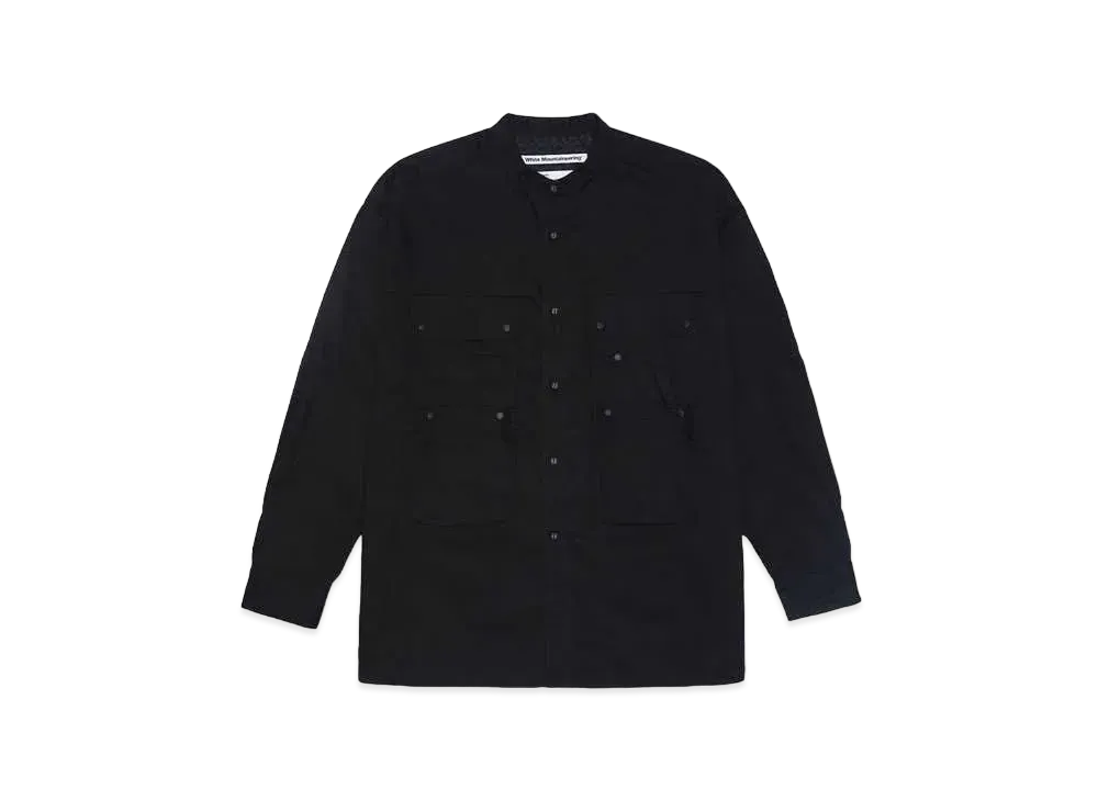 White Mountaineering MULTI POCKETS SHIRT "BLACK"
